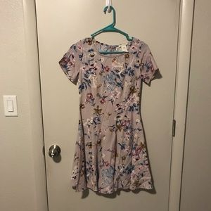 Floral short dress